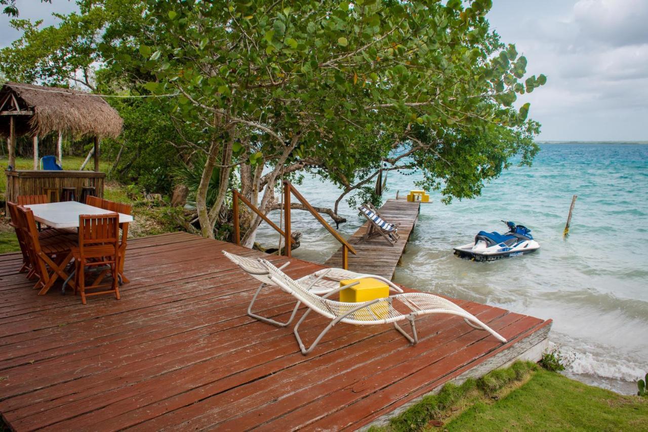 7 San Fernando, Bacalar Villa Jimmy Екстер'єр фото